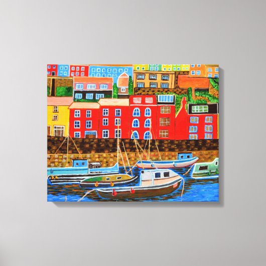 Leinwand aus Devon Brixham (Vorderseite)