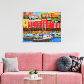 Leinwand aus Devon Brixham (Insitu (Wohnzimmer))