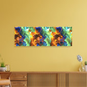 Leinwand aus Fraktal (Insitu (Wohnzimmer))