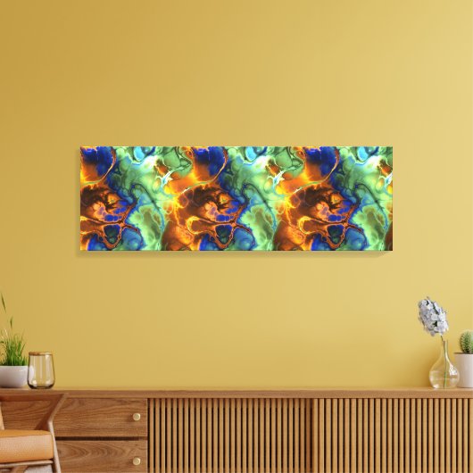 Leinwand aus Fraktal (Insitu (Wohnzimmer))