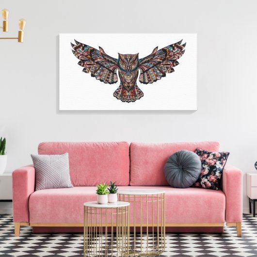 Leinwand aus Hartglas (Insitu (Wohnzimmer))