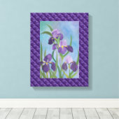 Leinwand aus Iris (Insitu (Holzboden))