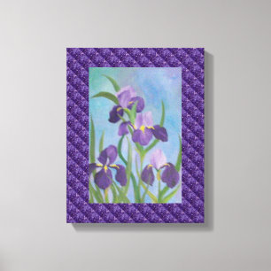 Leinwand aus Iris