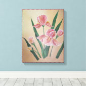 Leinwand aus Iris (Insitu (Holzboden))