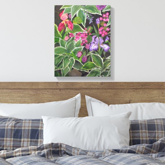 Leinwand aus Iris (Insitu (Schlafzimmer))
