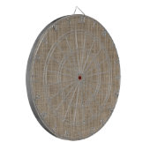 Leinwand aus Jute Dartscheibe (Vorderseite Links)