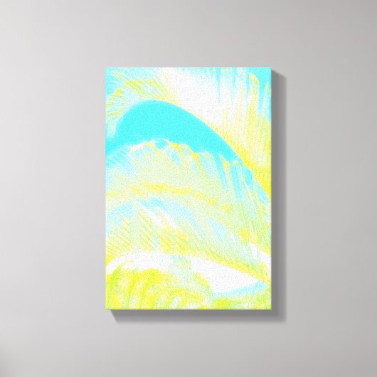 Leinwand aus Palmenblättern (Vorderseite)