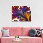 Leinwand aus römischer Blüte (Insitu (Wohnzimmer))