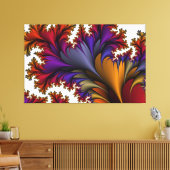 Leinwand aus römischer Blüte (Insitu (Wohnzimmer))