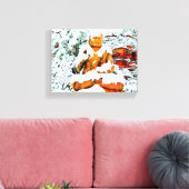 Leinwand aus Schnee Buddha (Insitu (Wohnzimmer))