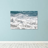 Leinwand aus Seeschaum (Insitu (Holzboden))