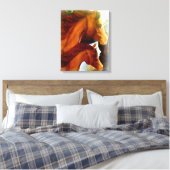 Leinwand aus Stuck und Pony (Insitu (Schlafzimmer))
