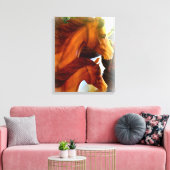 Leinwand aus Stuck und Pony (Insitu (Wohnzimmer))