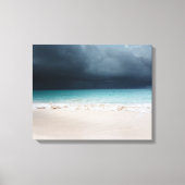 Leinwand aus stürmischem Strand (Vorderseite)