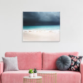 Leinwand aus stürmischem Strand (Insitu (Wohnzimmer))