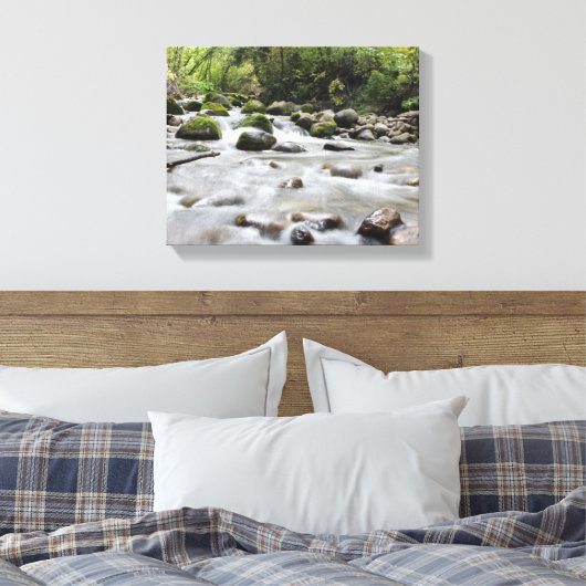Leinwand aus Waldstrom (Insitu (Schlafzimmer))