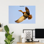 Leinwand Back Duck Poster (Heimbüro)