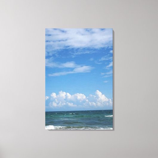 Leinwand Bahamas Himmel/Meer (Vorderseite)