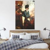 Leinwand Banastre Tarleton von Joshua Reynolds (Insitu (Schlafzimmer))