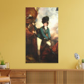 Leinwand Banastre Tarleton von Joshua Reynolds (Insitu (Wohnzimmer))