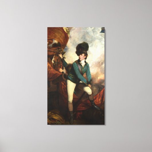 Leinwand Banastre Tarleton von Joshua Reynolds (Vorderseite)