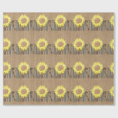 Leinwand Barnwood Geschenkpapier (Flach)