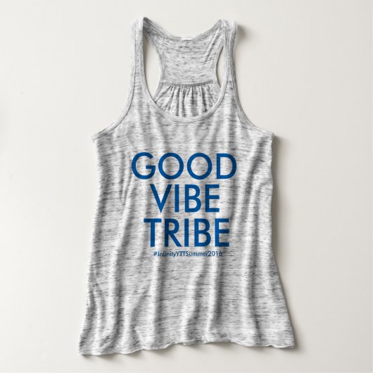 Leinwand-Bella-Flöte-Racerback-Tank Tank Top (Design Vorderseite)