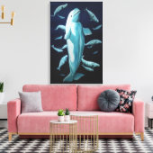 Leinwand Beluga Whales Kunstdrucken (Insitu (Wohnzimmer))
