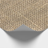 Leinwand-Beschaffenheits-Packpapier-Rolle Geschenkpapier (Ecke)