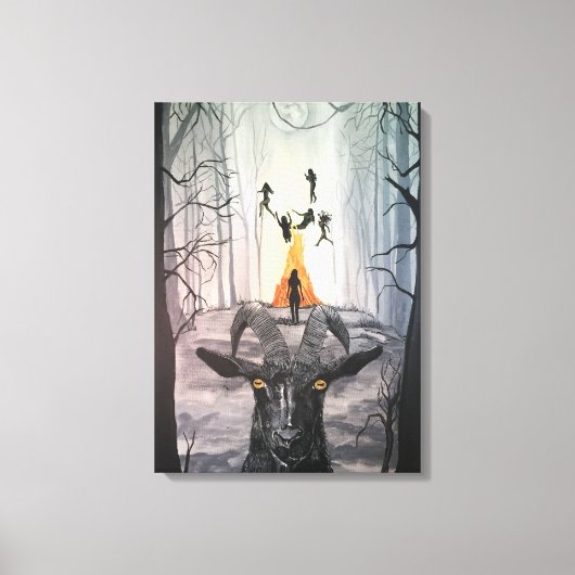Leinwand Black Phillip Art (Vorderseite)