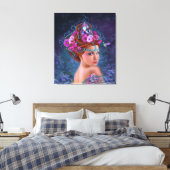 Leinwand Blume Queen (Insitu (Schlafzimmer))