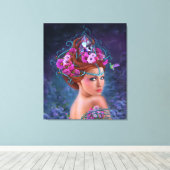 Leinwand Blume Queen (Insitu (Holzboden))