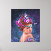 Leinwand Blume Queen (Vorderseite)