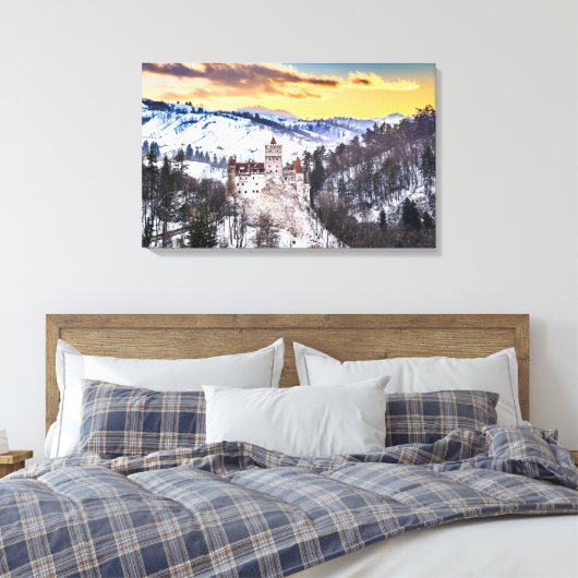 Leinwand Bran Castle (Insitu (Schlafzimmer))