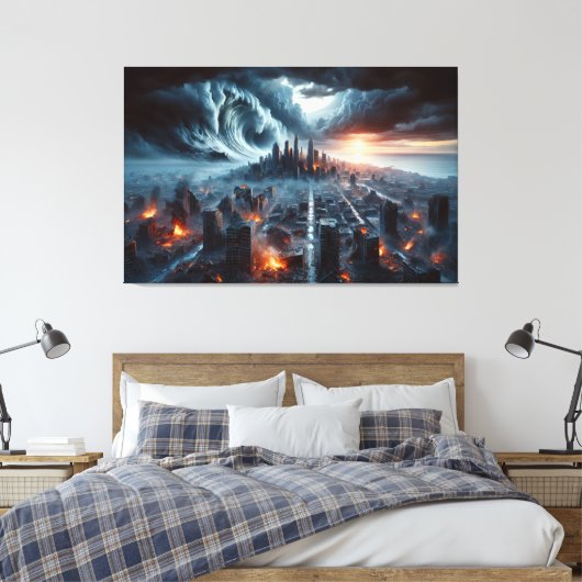 Leinwand brennen (Insitu (Schlafzimmer))