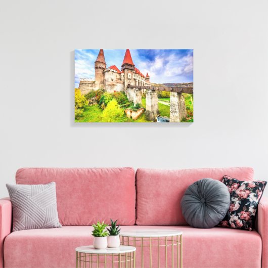 Leinwand Burg Corvin (Insitu (Wohnzimmer))