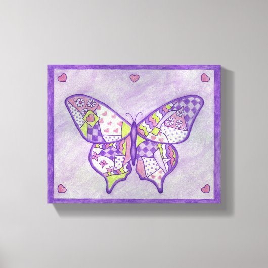 Leinwand Butterfly Art Print (Vorderseite)