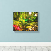 Leinwand Claude Monet Giverny Pond Lilies (Insitu (Holzboden))