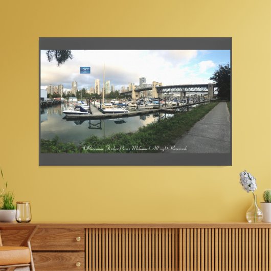 Leinwand D.Gray (Wasserfront 52)RFPMDesign ©️ 2019 (Insitu (Wohnzimmer))