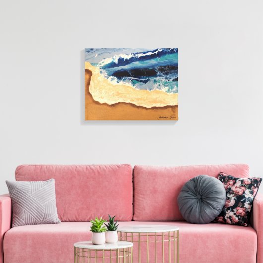 Leinwand der Acrylkunde (Insitu (Wohnzimmer))