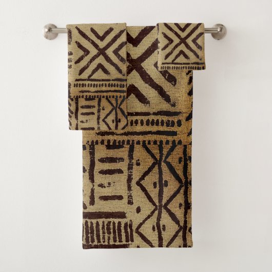 "Leinwand der Alten Erde": Badhandtuch Set (Insitu)