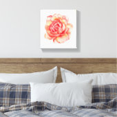 Leinwand der Aquarellfarben-Blume (Insitu (Schlafzimmer))