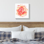 Leinwand der Aquarellfarben-Blume (Insitu (Schlafzimmer))