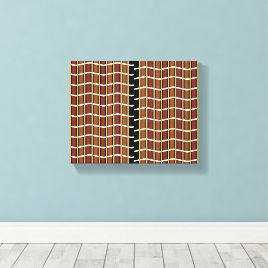 Leinwand der Aufnahme (Insitu (Holzboden))