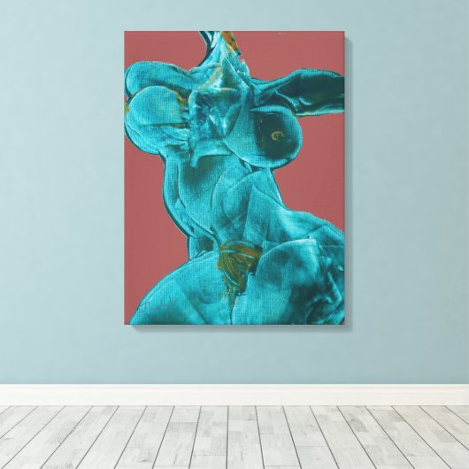 Leinwand der bildenden Künste (Insitu (Holzboden))