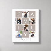 Leinwand der Collage-Fotos (Vorderseite)