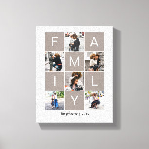 Leinwand der Collage-Fotos