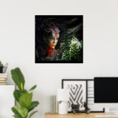 Leinwand der Drachen Poster (Heimbüro)