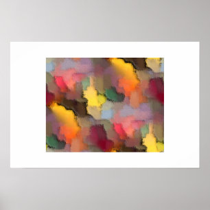 Leinwand der Farbe Poster