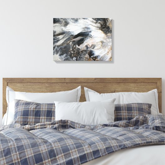 Leinwand der flüssigen Pour Acrylkunde (Insitu (Schlafzimmer))